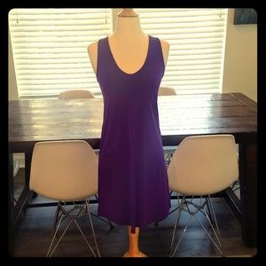 Sexy Slinky Purple Tank Dress